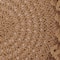 DII® 15" Round Natural Lattice Woven Placemat Set, 6ct.